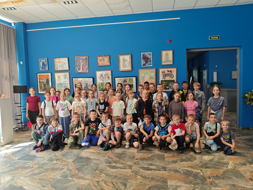 Выставка в культурно-выставочном центре.